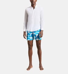Chemise légère en voile de coton unie Vilebrequin