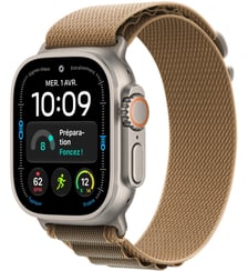 Montre connectée Ultra 4 49mm Tit Naturel / Désert M Cell Apple
