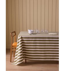 Nappe rayée en coton tramé aspect lin Cyrillus