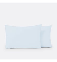 Taie d'oreiller unie percale de coton bio Scenario La Redoute Interieurs