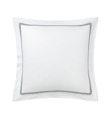 Taie d'oreiller en percale de coton Yves Delorme