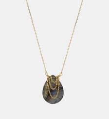 Collier solange labradorite Caroline Najman