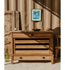 Buffet en bois Gilbert N°1752- Produit chiné Debongout