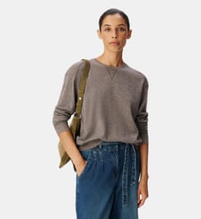 Pull tricot détail lurex Ikks