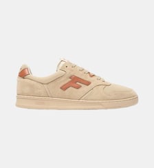 Baskets basses Suede-tissu Faguo