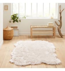 Tapis imitation fourrure, Livio La Redoute Interieurs