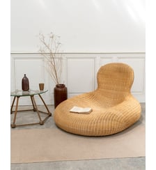 Fauteuil Storvik en rotin Ikea Jakob N°1294- Produit chiné Debongout