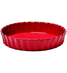 Tourtière haute céramique rouge grand cru Ø28 cm Emile Henry