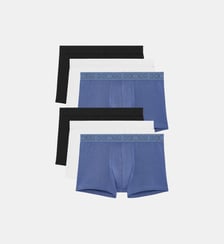 Lot de 6 boxers forme shorty en coton Hom