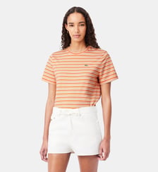 T-shirt jersey rayé Lacoste