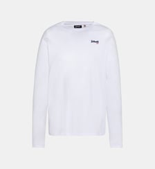 T-shirt à manches longues brodé Schott
