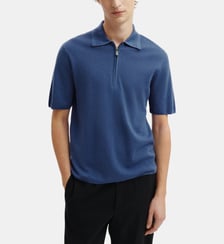 Polo zippé minimaliste Bompard