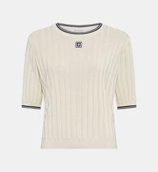 Pull à côtes et manches courtes - LYRA Gerard Darel