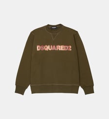 Sweat-shirt col rond avec logo Dsquared2
