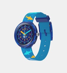 Montre Island greetings Bleu FPNP187 Flik Flak