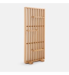 Étagère de séparation, plaqué chêne, largeur 80 cm La Redoute Interieurs
