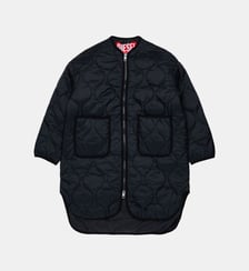 Veste matelassée avec logo imprimé Diesel Kids
