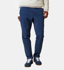 Pantalon élastique en tissu sergé Faguo