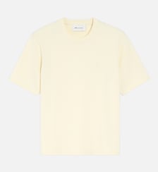 T-shirt unisexe en coton Ami de Coeur embossé AMI Paris