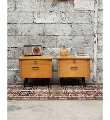 Paire de tables de chevets Maïa N°1528- Produit chiné Debongout