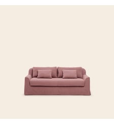 Canapé 2,5 Places  Revêtement en tissu naturel Madura