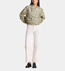 Blouson bomber en jacquard La Fée Maraboutée
