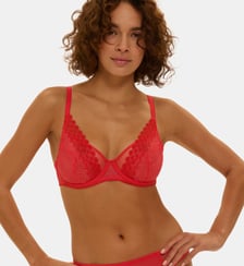 Soutien-gorge avec armature foulard - Flamingo Simone Pérèle