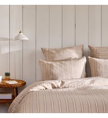 Lot De 2 Taies D'Oreiller  Rayures tissées colorées Madura