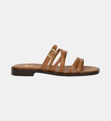 Sandales Plates Isys Cuir d Agneau Bobbies