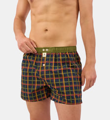 Caleçon Urban tartan en coton biologique Billybelt