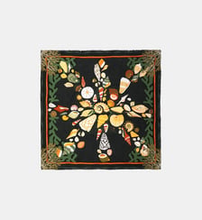 Grand foulard à motifs CORAL Wild