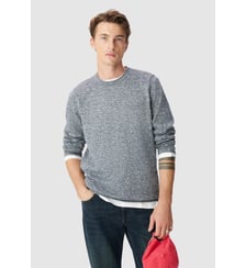 Pull tricot mouliné Ikks
