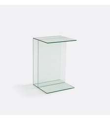 Bout de canapé en verre trempé, 1 niche La Redoute Interieurs