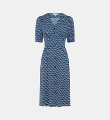Robe cintrée à imprimé graphique - RIHANNE Gerard Darel