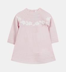 Robe - Rosée laine broderies fleurs Tartine Et Chocolat