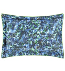 Taie d'oreiller imprimée en percale de coton, DELAHAYE Designers Guild