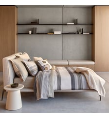 Drap housse en satin de coton Boss Home