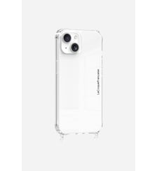 Coque de téléphone transparente anti-choc avec anneaux pour iPhone 14 La Coque Française