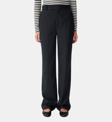 Pantalon de tailleur rayures lurex Ikks