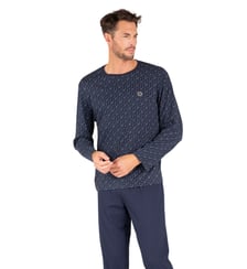 Pyjama long col rond SMILEYWORLD® Eminence