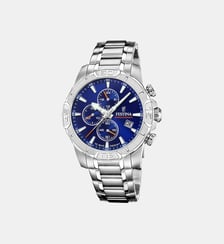 Montre Timeless chronograph Bleu F20704/2 Festina