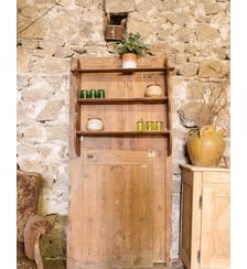 Étagère murale en bois Gaëlle N°1560- Produit chiné Debongout