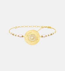 Bracelet fin ajustable   doré à l'or fin - Dakota Satellite