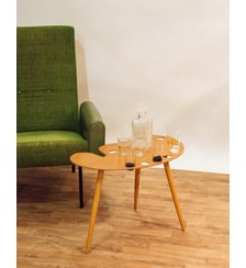 Table de peintre en bois Francine N°466- Produit chiné Debongout