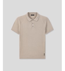 Polo en coton à maille torsadée Ron Dorff