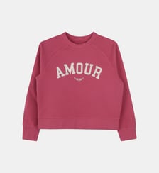 Sweat-shirt en molleton Zadig&Voltaire Kids