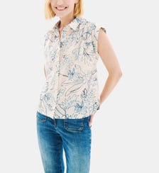 Chemise celora - Motif imprimé - Coton - Coupe droite Caroll