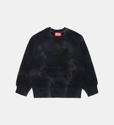 Sweat-shirt col rond avec logo Diesel Kids