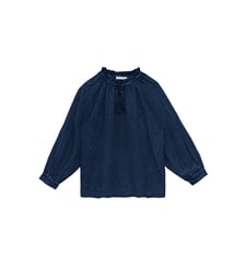 Blouse manches longues col v uni BRISKA La Petite Etoile