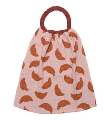 Serviette élastiquée en double gaze BB & Co